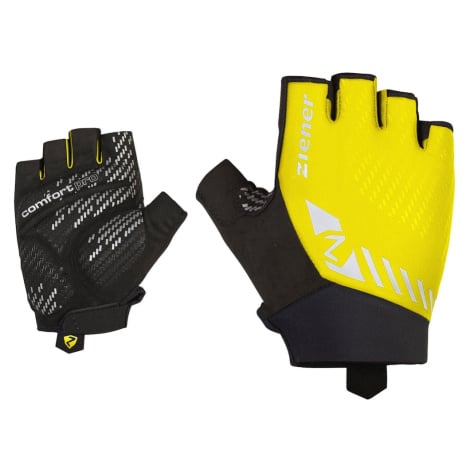 ZIENER Sportovní rukavice 'COSTY' černá / žlutá / bílá