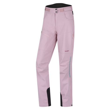 Husky Keson L, faded pink Dámské softshell kalhoty