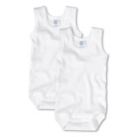 SANETTA Baby Body weiß -Doppelpack