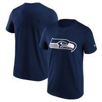 Fanatics Seattle Seahawks Logo Tričko námořnická modrá