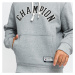 Champion University Hooded Sweatshirt melange šedá