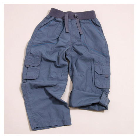 Kalhoty chlapecké roll up, Pidilidi, PD819, šedá - | 18-24m