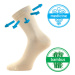 Lonka Drbambik Unisex ponožky s volným lemem - 3 páry BM000003618800101175 béžová