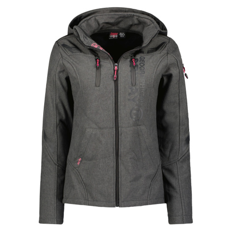 Dámská stylová softshellová bunda Geographical Norway TRUFFE Barva: Tmavě šedá