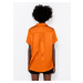 Oranžová saténová košile CAMAIEU