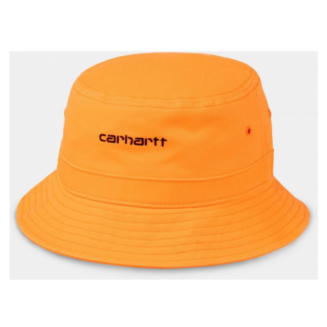 KLOBOUK CARHARTT WIP Script Bucket - oranžová
