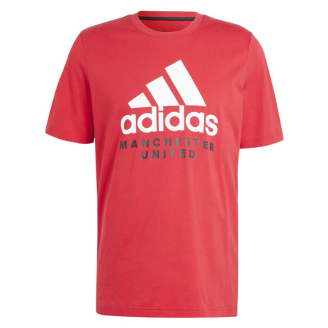 Manchester United pánské tričko DNA Graphic red Adidas