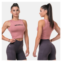 NEBBIA - Fitness Top Fit and Sporty 577 (old rose) - NEBBIA