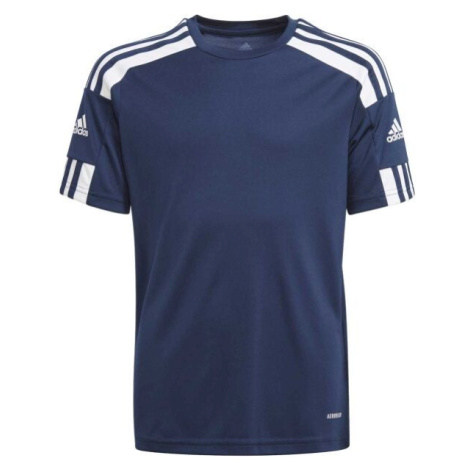 adidas SQUADRA 21 JERSEY Juniorský fotbalový dres, tmavě modrá, velikost