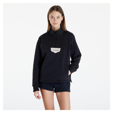 Columbia Lodge™ Half Zip Fleece Sweatshirt Black/ Dark Stone