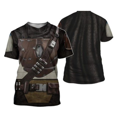 Originální tričko s 3D potiskem zbroj rytíře Knight