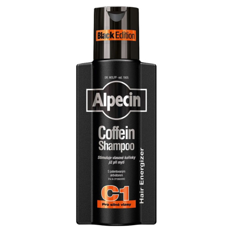 Alpecin Kofeinový šampon proti vypadávání vlasů C1 Black Edition (Coffein Shampoo) 250 ml