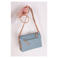 Modrá crossbody kabelka 183154