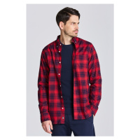 KOŠILE GANT D1. REG UT TWILL CHECK SHIRT červená