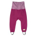 Dětské rostoucí softshellové kalhoty s membránou Monkey Mum® - Šťavnatá malina 74