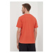 Bavlněné tričko Pepe Jeans Connor oranžová barva