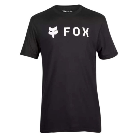 FOX Cyklistické triko s krátkým rukávem - ABSOLUTE PREMIUM - černá
