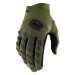 Motokrosové rukavice 100% Airmatic army zelená army zelená