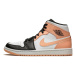 Jordan 1 Mid Arctic Orange Black Toe