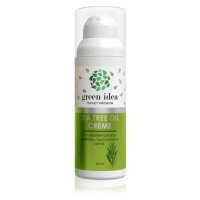 Green Idea Tea Tree Oil Creme regenerační denní krém pro problematickou pleť, akné 50 ml