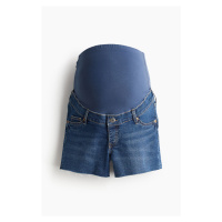 H & M - MAMA Džínové šortky - modrá