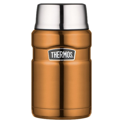 Thermos Termoska na jídlo se šálkem - měděná 710 ml