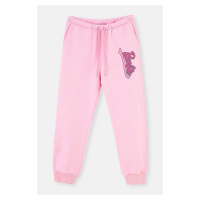 Dagi Pink Barbie Printed Three Thread Sweatpants