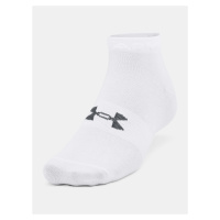 Under Armour Ponožky UA Essential Low Cut 3Pk-WHT - unisex