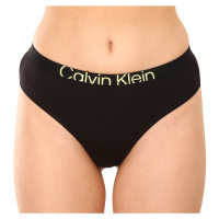 Dámská tanga Calvin Klein černé (QF7401E-UB1)