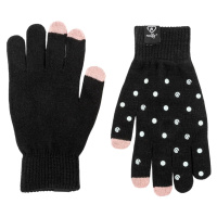 Meatfly rukavice Boyd Black Dots | Černá
