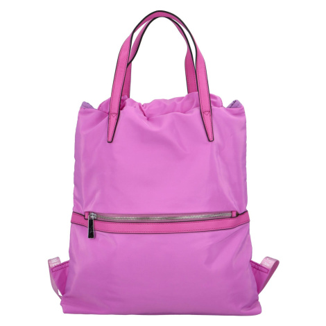 Praktický dámský batoh Dunero, fialová Paolo Bags