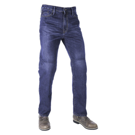 OXFORD Original Approved Jeans volný střih kalhoty pánské sepraná modrá 38