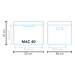 Chladící box Mestic Absoprtion MAC-40 AC/DC Barva: černá