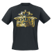 OutKast Gold Logo Tričko černá