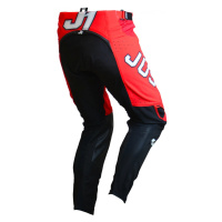 JUST1 J-FLEX ADRENALINE moto kalhoty červená/bílá