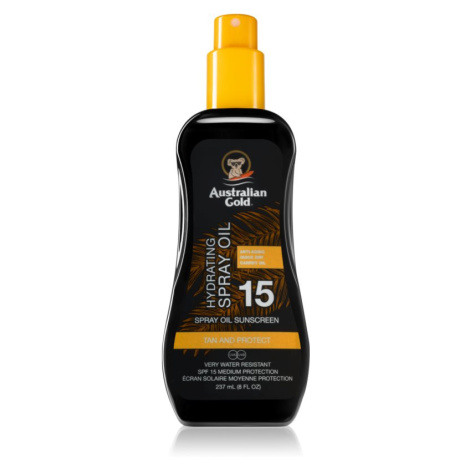 Australian Gold Spray Oil Sunscreen tělový olej ve spreji SPF 15 237 ml
