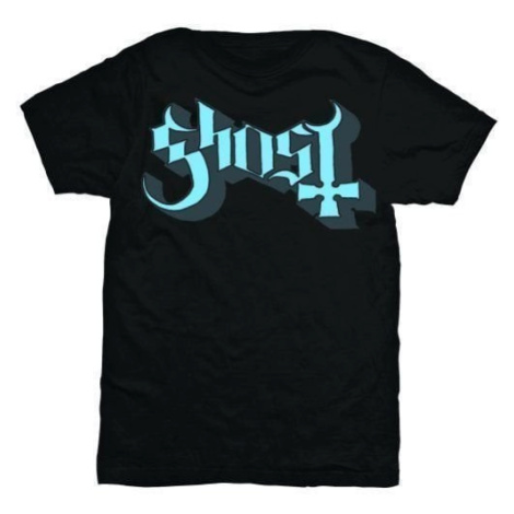 Ghost Tričko Blue/Grey Keyline Logo Unisex Black