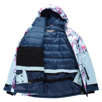 Dámská lyžařská bunda s membránou ptx ALPINE PRO OMEQA aquamarine