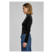 Ladies Velvet Cut-Out Turtleneck Body