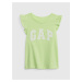 Zelené holčičí tričko s logem GAP