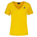 Le Coq Sportif Essentiels Tee Col V Žlutá