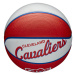 Wilson NBA RETRO MINI CAVS Mini basketbalový míč, červená, velikost