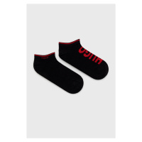 Ponožky HUGO pánské, černá barva