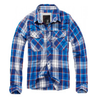 Pánská košile Brandit Checked - modrá