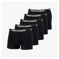Urban Classics Organic Boxer Shorts 5-Pack Black/ Black/ Black/ Black/ Black