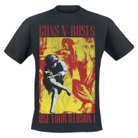 Guns N' Roses Illusion - Get In The Ring Tričko černá