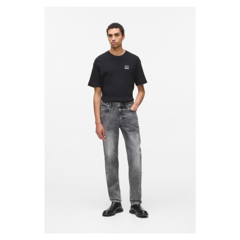 Džíny karl lagerfeld jeans klj slim denim visual washed black