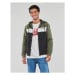 Jack & Jones JJERUSH HOOD BOMBER ruznobarevne