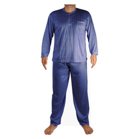 Ludvík pyžamo pánské dlouhé V1974 tmavě modrá