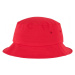 Flexfit Cotton Twill Bucket Hat - red
